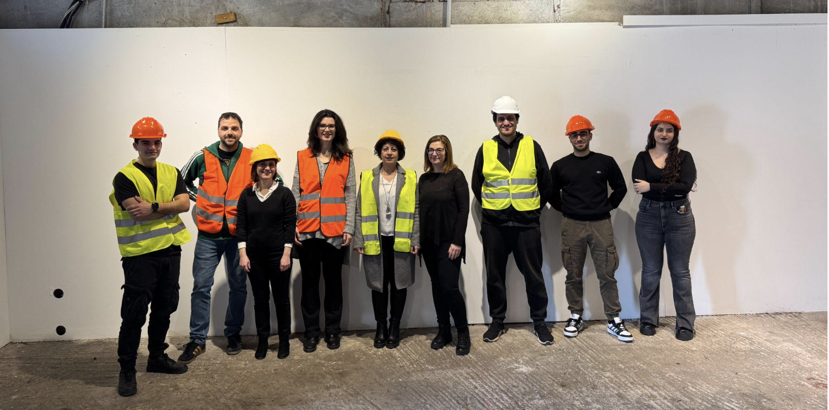 The Milestone team during the trial.